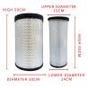 Buy cheap K3050 Truck Air Filter for JH6 Chenglong H7 Shaanxi Automobile Delong Sany Dongfeng Tianlong from wholesalers
