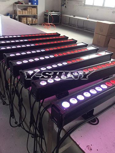 Buy cheap 18pcs 18 W Rgbwauv Individual Control Led Wall Wash Outdoor Lighting For Wedding Party from wholesalers