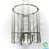 Buy cheap Galvanized Wire 120mm Dust Collector Filter Cage Wire Bent Bottom from wholesalers