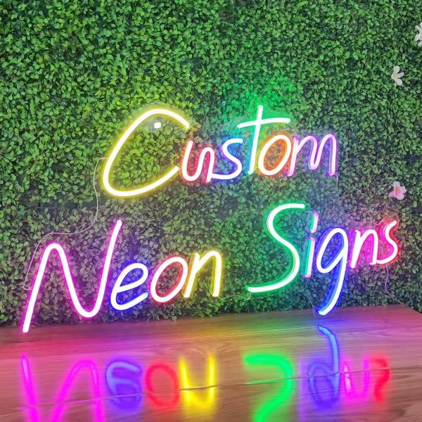 Buy cheap 15mm Rgb Neon Sign Tube LED Blue Vertical Horizontal Hanging Neon Party Signs from wholesalers