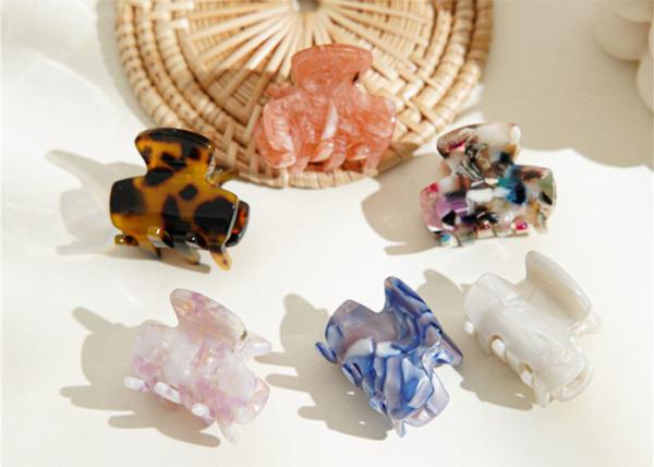 Buy cheap Mini acetic acid girls art hairpin grab clip sweet female headpiece tortoiseshell spot wholesale OEM logo from wholesalers