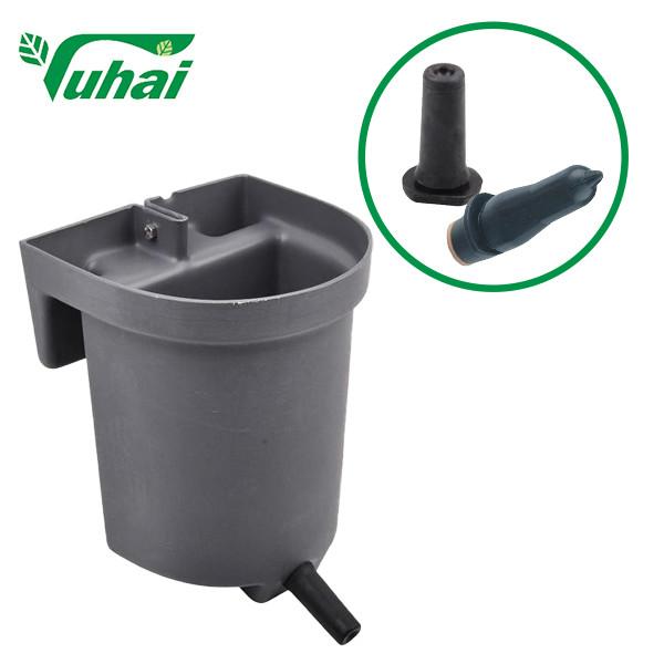 Buy cheap 3L Feeding Buckets Gray Cow Feeding Bucket With One Teat For Dairy Farm Calves Feeding from wholesalers