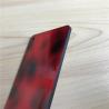Buy cheap PMMA Transparent Red Plastic Sheet Cast Tortoise Color 12mm Thick Acrylic Sheet from wholesalers