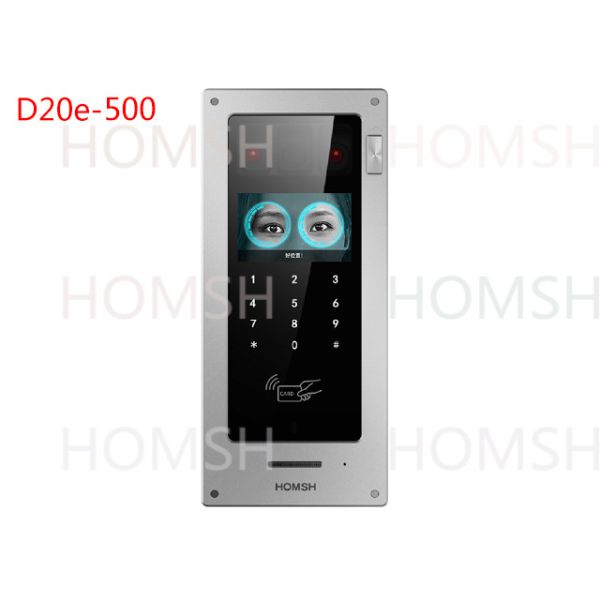 D20e-500 TCP Biometric Machine Face Reading IPRS-485 Face Id Machine For Attendance