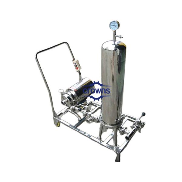 Buy cheap China Manufactory Stainless Steel Bag Cartridge Filter Housing System For Honey Wine Beer Coconut Oil For Manufacturing from wholesalers