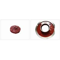 Buy cheap 4/3 Iron Slurry Pump Impeller GH Single Suction Impeller product
