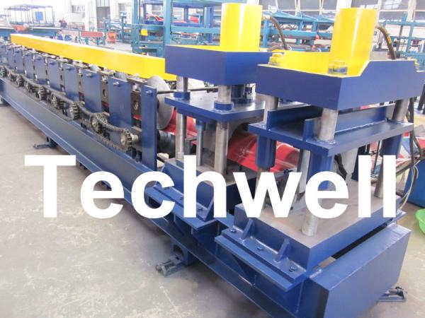 Buy cheap High Speed 15 Forming Station Top Cap Roll Forming Machine With Hydraulic Cutting from wholesalers