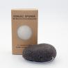 Buy cheap ODM Antioxidant Cobblestone Facial Konjac Sponge Bamboo Charcoal from wholesalers