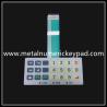 Buy cheap PET Metal Pot Film Membrane 2.0mm Industrial Numeric Keypad from wholesalers