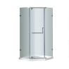 Buy cheap Hinged Diamond Shaped Glass Shower Enclosure Door Frameless from wholesalers