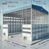 Buy cheap Light Metal Engineered Steel Buildings Large Span Free Design Drawing from wholesalers
