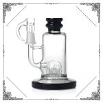 7 Inch Mini Glass Smoking oil Bong Six Arms Perc Welded With The Bottom 14mm