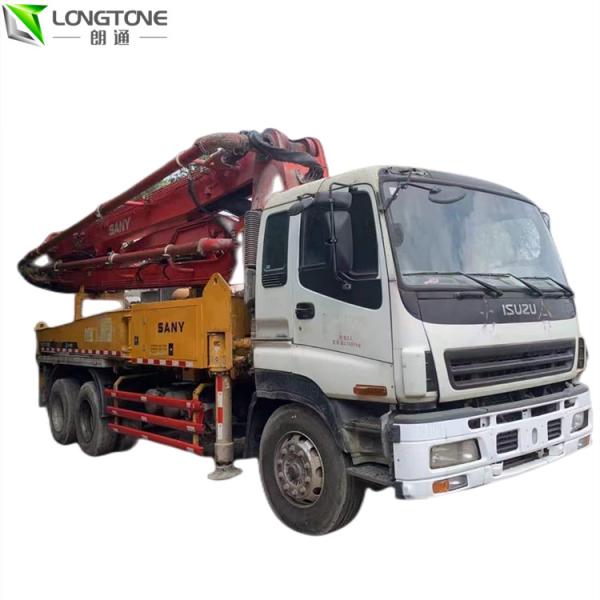 Buy cheap 48m Truck Mounted Concrete Line Pump Truck 45.8m SYG5361THB from wholesalers