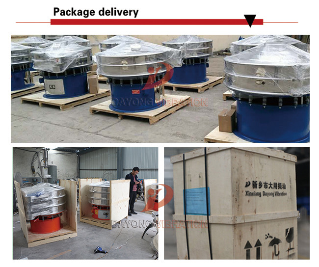 SUS304 Metal Powder Sieving Machine Fine Screen Separator In Mine Industry
