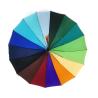 Buy cheap 30 Inches Chromatic mens Golf Umbrella Metal Shaft Wooden Handled With Heat-Transfer Printing from wholesalers