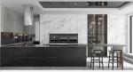 Shaker Style Solid Wood Kitchen Cabinets H900mm 18mm Chip board