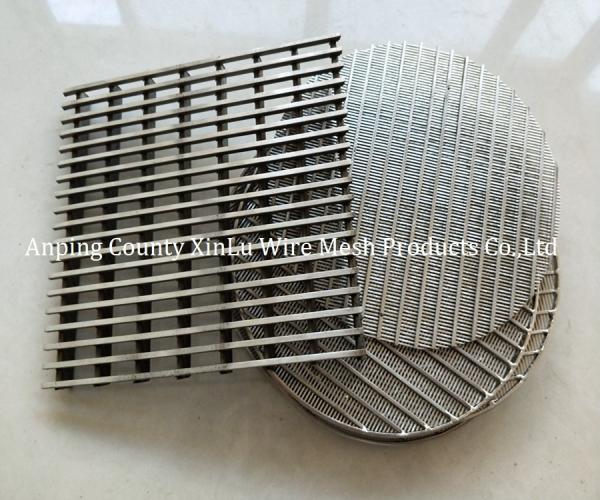 Vee Wire Wrapped Johnson Screen Mesh For Water Treatment, Well Drilling, Food,