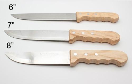 Buy cheap 6"7"8"Knife With Wooden Handle from wholesalers