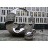 Buy cheap Big Garden Decoration Art Polished Stainless Steel Sculpture Artists Custom Size from wholesalers