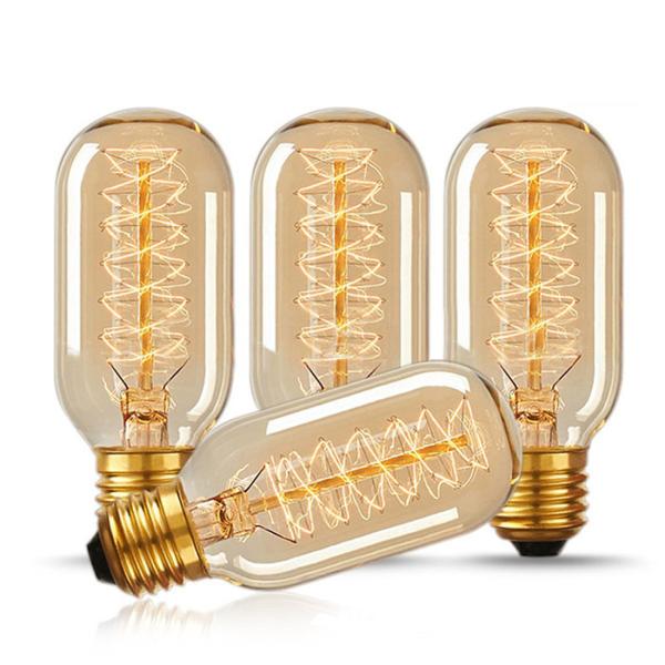 Buy cheap Vintage Edison Filament Bulbs E27 T45 Luminarias Edison Decorative Light Bulbs 220v from wholesalers