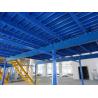 Buy cheap Cold Rolling Steel Industrial Mezzanine Floors For Warehouse , Blue / Orange from wholesalers