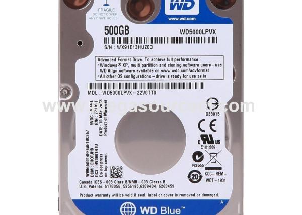 Buy cheap 2.5" Western Digital Blue WD5000LPVX 500GB 5400 RPM 8MB SATA Laptop Hard Drive from wholesalers