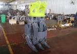 Multi Function Excavator Rock Grab , Stone Demolition Grapple For Excavator