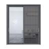Buy cheap Top- Villa House Thermal Break Aluminium Glass Doors with Screen Doors Low-K Value from wholesalers