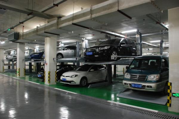 Buy cheap Steel Double Deck Car Parking System 2 Level Two Post Parking Lift from wholesalers