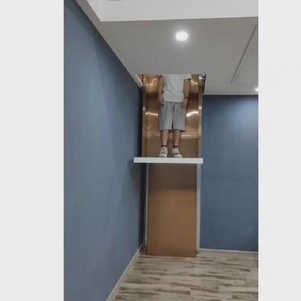 Buy cheap More Economic Naked Cabin Hydraulic Home Elevator 0.25 M/S Speed from wholesalers