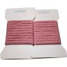 Buy cheap Braided 100% Round Cotton Cord 5mm Drawstring Cord Webbing Pink from wholesalers