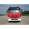 Buy cheap Sinotruk Six Seats Water Tanker Fire Truck Pump Flow 60L/S Aluminum Water Tank 5684L from wholesalers
