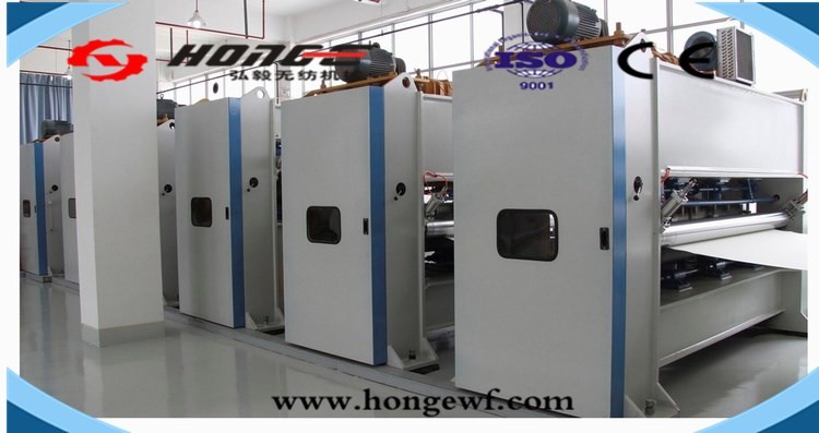 300kg/H Polyester Needle Punching Viscose Fiber Cloth Wipe Production Line