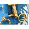 Buy cheap 3D Effect Blue Bucket Bag , Psychedelic Crossbody Bucket Bag from wholesalers