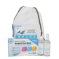 Buy cheap Face Mask Flushable Wipes Antivirus Disposable First Aid Kit product