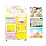 Fully Automatic Vending Device Self Service Cinema Commercial Cotton Candy