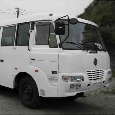 Dongfeng EQ6840PT 6x6 Luxury Off Road Bus Length 8380mm Front / Rear Overhang