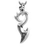 Buy cheap Men's Sterling Silver Dragon Pendant Necklace with Thai Vintage Style Jewelry(N020987W) from wholesalers