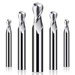 Aluminum Series Tungsten Carbide End Mills Precise Aluminum Cutting Tool