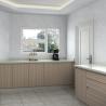 Buy cheap Custom Contemporary Kitchen Cabinets Wooden Assembled Packing from wholesalers