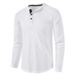 Men′s Underwear Long Sleeve T-Shirt Men′s Bottom Shirt Top Waffle T-Shirt