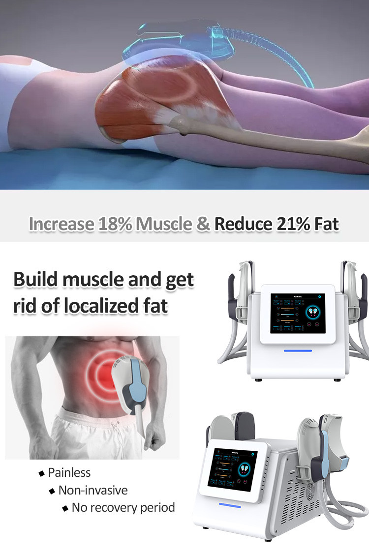 Electric Muscle Toning 2000W EMS Body Slimming Machine Sculpting Machine For Beauty Salon