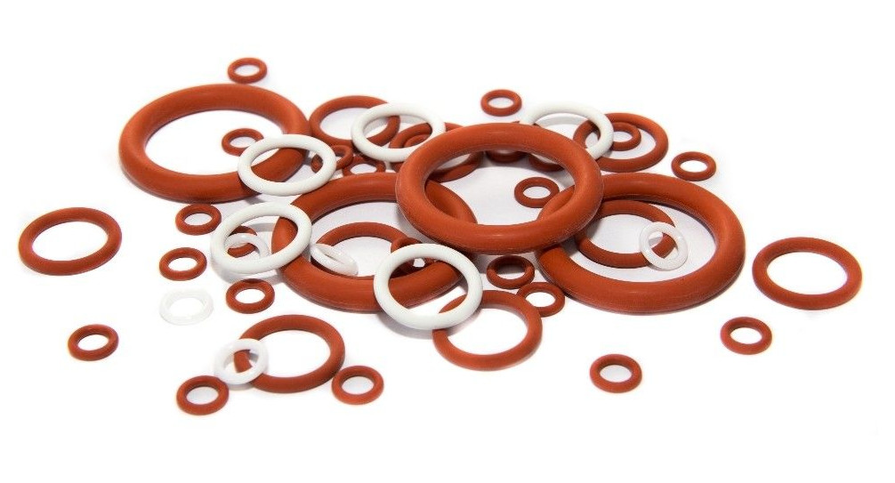 High Temperature Silicone O Rings Acid And Alkali Resistant , Lead Free Standard