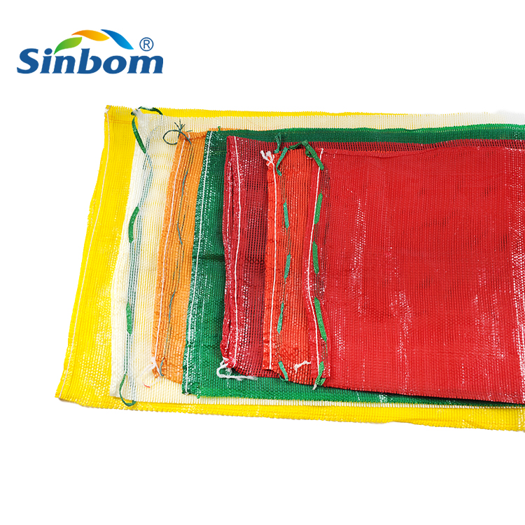 Vegetable And Fruit Packaging Poly Mesh Leno Bags Customized