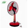 Buy cheap 16inch / 18inch Solar Table Fan Red And Blue Color Environmental Protection from wholesalers