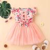Buy cheap Baby Girl Printed Mesh Dress Summer Sweet Girls Children'S Dress Clothing from wholesalers