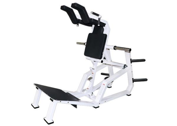 Buy cheap White Adjustable Commercial Grade Gym Equipment Super Squat Machine from wholesalers