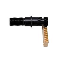 Buy cheap M0.5 Miniature Helical Gear Racks Toothed Rack 18mm Length ZnCuSn10Pb1 product