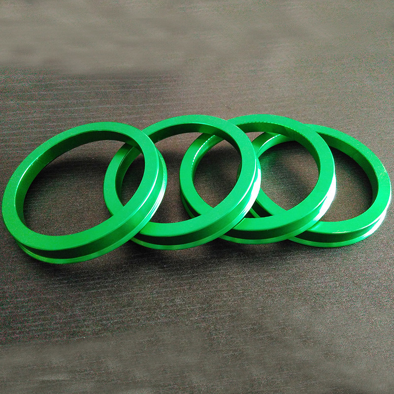 Super Thin Aliuminum CNC Custom Hub Centric Rings With Anodize Coatings OD73.0 ID65.1