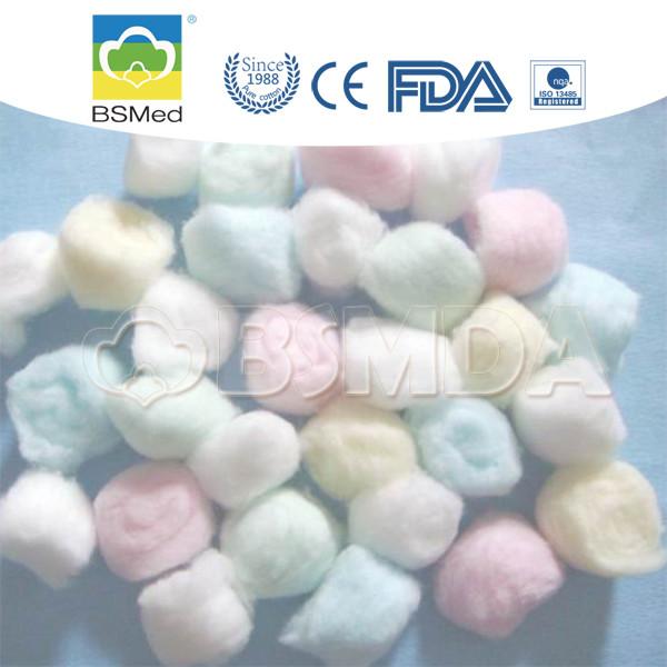 Buy cheap Medical Alcohol Coloured Cotton Wool Balls For Wound Care And Wound Dressing from wholesalers